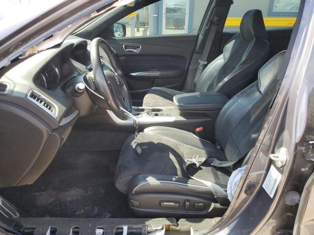 19UUB3F62JA006792 - 2018 ACURA TLX TECH+A Մոխրագույն լուսանկար 7