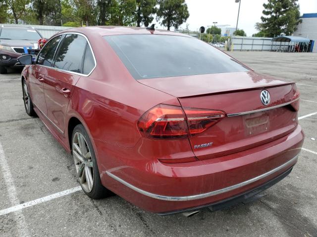 1VWDT7A36HC051133 - 2017 VOLKSWAGEN PASSAT R-LINE Qırmızı foto 2