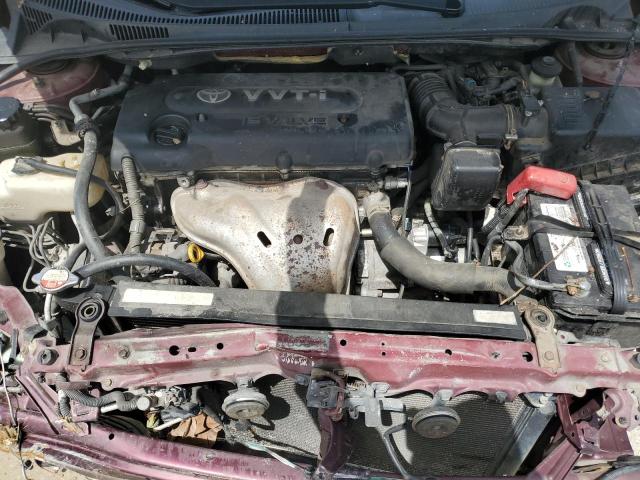 JTKDE177170150911 - 2007 TOYOTA SCION TC 栗色 照片 11