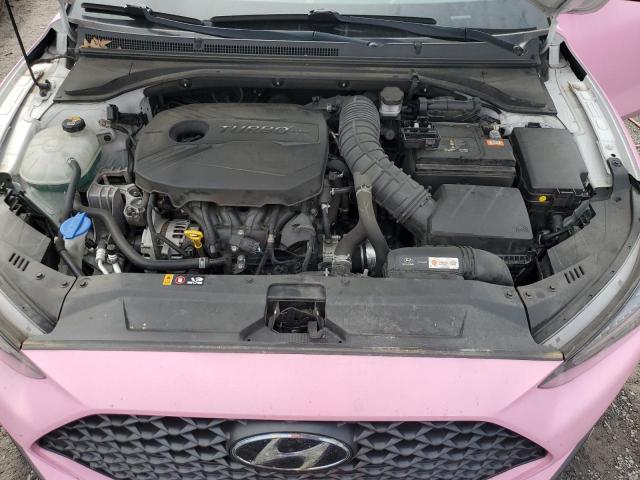 KMHTH6AB9KU011014 - 2019 HYUNDAI VELOSTER TURBO PINK photo 11