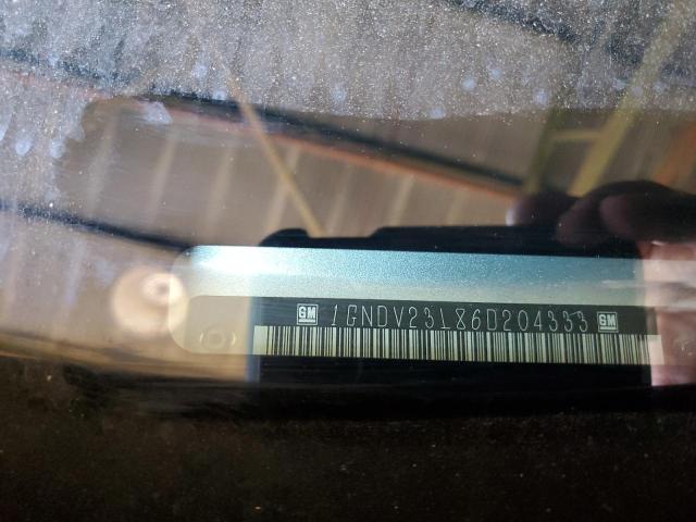 1GNDV23L86D204333 - 2006 CHEVROLET UPLANDER LS SILVER photo 13