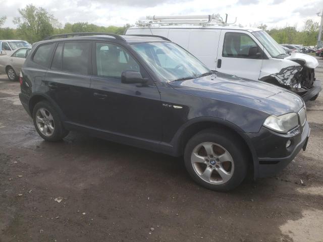 WBXPC93447WF08929 - 2007 BMW X3 3.0SI BLACK photo 4