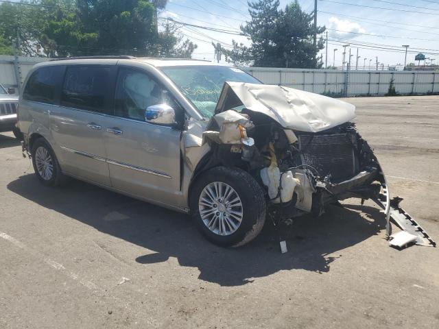 2C4RC1CG5GR191640 - 2016 CHRYSLER TOWN & COU TOURING L TAN photo 4