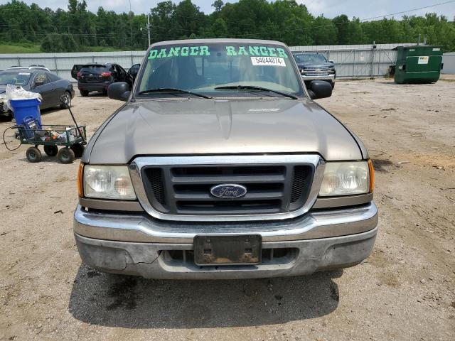 1FTYR44U35PA39368 - 2005 FORD RANGER SUPER CAB BEIGE photo 5