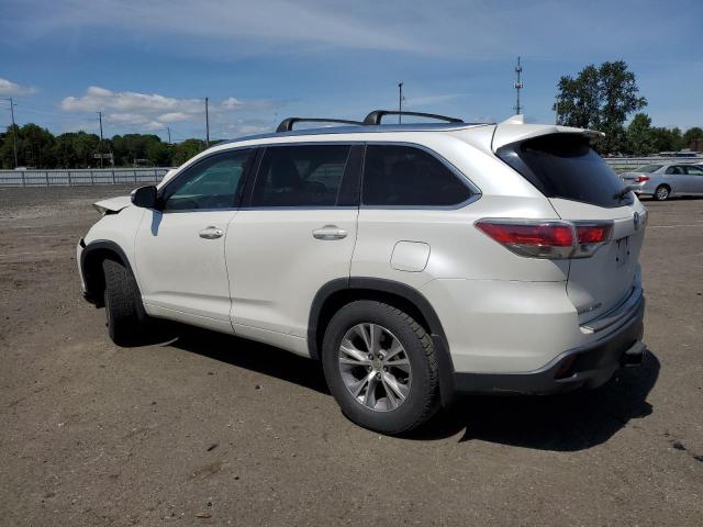 5TDJKRFHXFS094667 - 2015 TOYOTA HIGHLANDER XLE WHITE photo 2