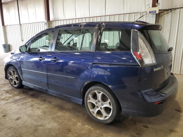 JM1CR29L090330424 - 2009 MAZDA 5 BLUE photo 2