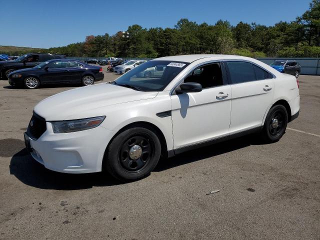 1FAHP2MK9FG116468 - 2015 FORD TAURUS POLICE INTERCEPTOR WHITE photo 1