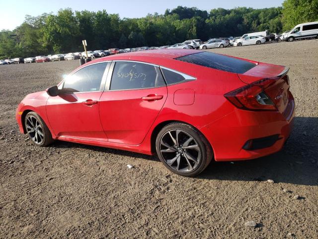 2HGFC2F81KH536272 - 2019 HONDA CIVIC SPORT 红色 照片 2