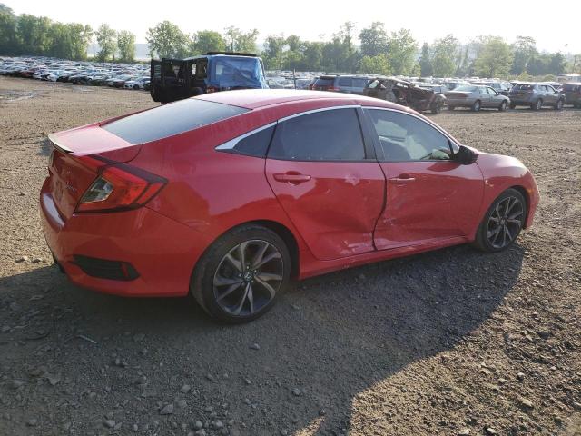 2HGFC2F81KH536272 - 2019 HONDA CIVIC SPORT 红色 照片 3
