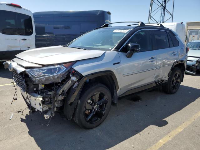 2T3E6RFV3MW026783 - 2021 TOYOTA RAV4 XSE SILVER photo 1