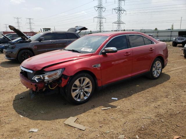 1FAHP2JW5AG148687 - 2010 FORD TAURUS LIMITED RED photo 1