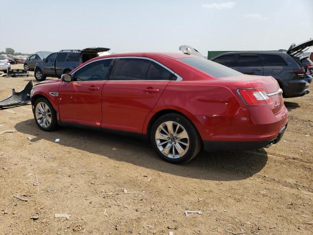 1FAHP2JW5AG148687 - 2010 FORD TAURUS LIMITED RED photo 2