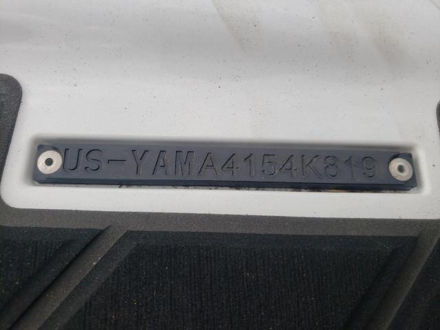 YAMA4154K819 - 2019 MAHINDRA AND MAHINDRA VX CRUISER WHITE photo 10