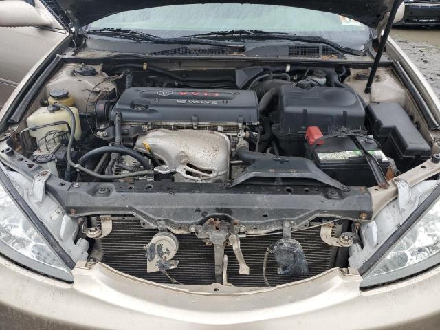 4T1BE30K32U578677 - 2002 TOYOTA CAMRY LE BEIGE photo 11