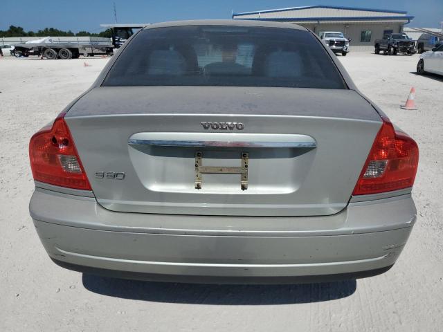 YV1TS592X51394966 - 2005 VOLVO S80 2.5T GRAY photo 6