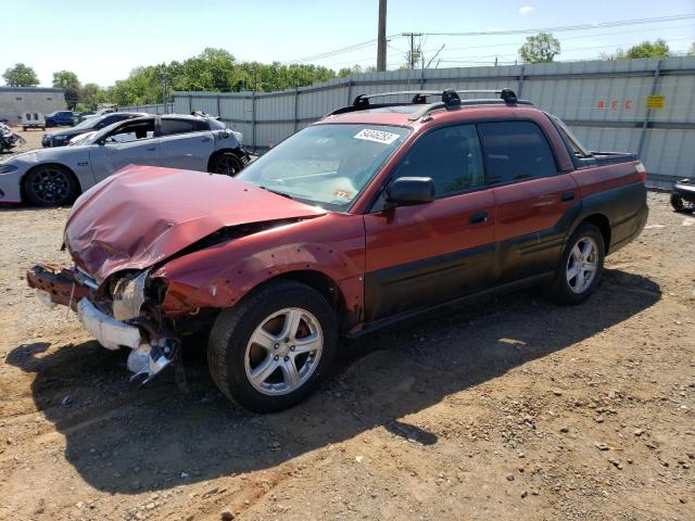 4S4BT62C137110864 - 2003 SUBARU BAJA SPORT RED photo 1