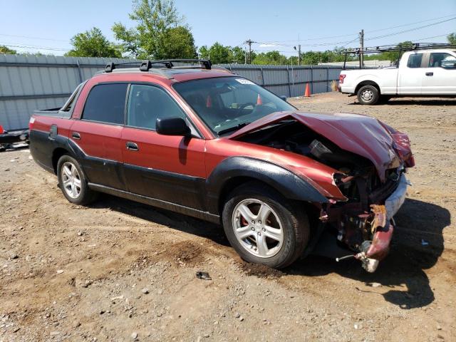 4S4BT62C137110864 - 2003 SUBARU BAJA SPORT RED photo 4