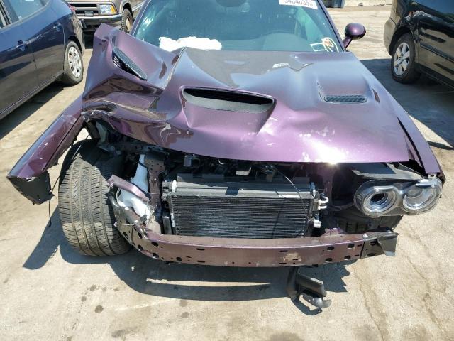 2C3CDZFJ0MH552478 - 2021 DODGE CHALLENGER R/T SCAT PACK PURPLE photo 11