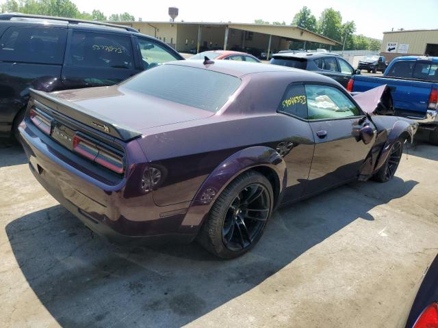 2C3CDZFJ0MH552478 - 2021 DODGE CHALLENGER R/T SCAT PACK PURPLE photo 3
