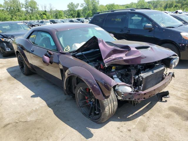 2C3CDZFJ0MH552478 - 2021 DODGE CHALLENGER R/T SCAT PACK PURPLE photo 4