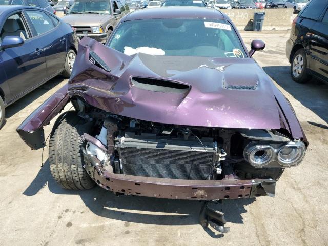 2C3CDZFJ0MH552478 - 2021 DODGE CHALLENGER R/T SCAT PACK PURPLE photo 5