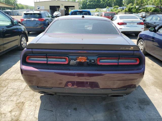 2C3CDZFJ0MH552478 - 2021 DODGE CHALLENGER R/T SCAT PACK PURPLE photo 6