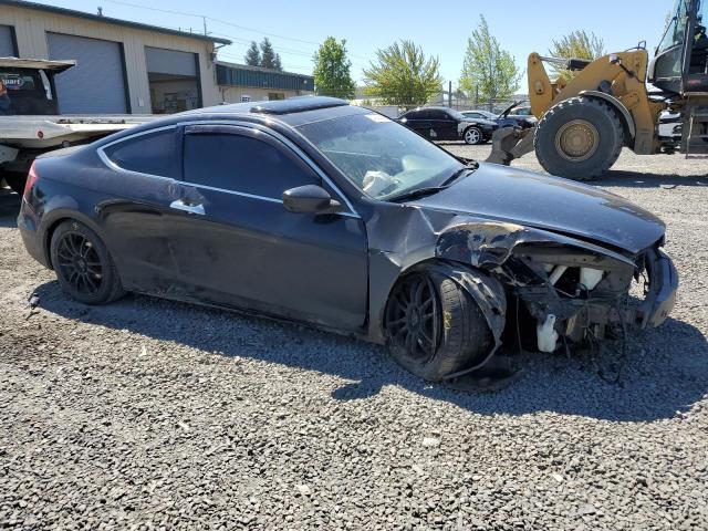 1HGCS22838A017789 - 2008 HONDA ACCORD EXL BLACK photo 4