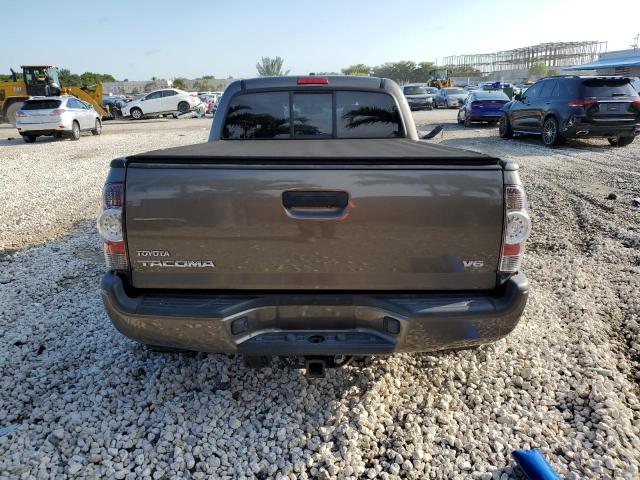 5TFMU4FN6BX002331 - 2011 TOYOTA TACOMA DOUBLE CAB LONG BED GRAY photo 6