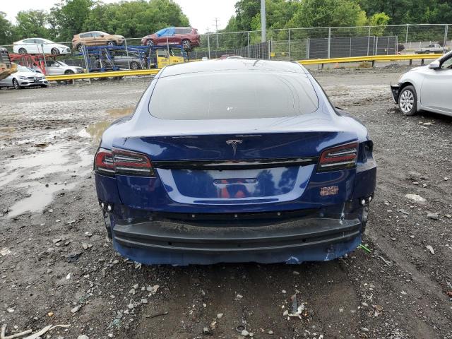 5YJSA1E61NF472340 - 2022 TESLA MODEL S Mavi foto 6