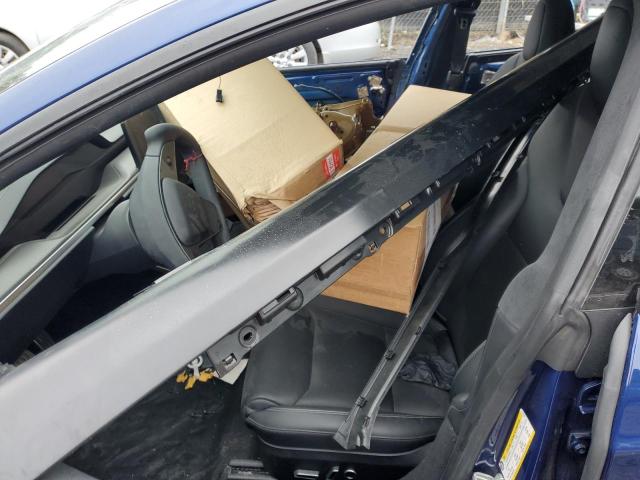 5YJSA1E61NF472340 - 2022 TESLA MODEL S Mavi foto 7