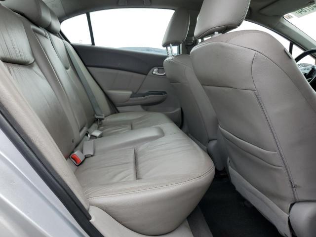 2HGFB2F9XCH008016 - 2012 HONDA CIVIC EXL ვერცხლისფერი ფოტო 10