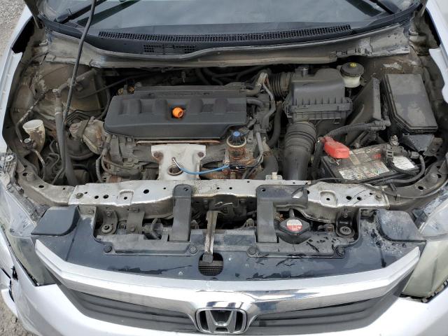 2HGFB2F9XCH008016 - 2012 HONDA CIVIC EXL ვერცხლისფერი ფოტო 11