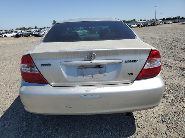 4T1BA32K44U501117 - 2004 TOYOTA CAMRY SE SILVER photo 6