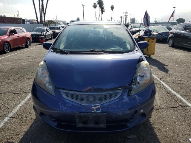 JHMGE8H34DC018680 - 2013 HONDA FIT BLUE photo 5