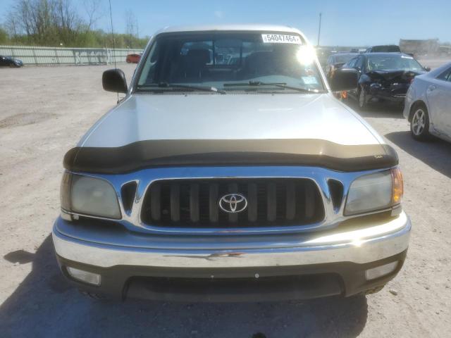 5TEGN92N42Z035642 - 2002 TOYOTA TACOMA DOUBLE CAB PRERUNNER SILVER photo 5