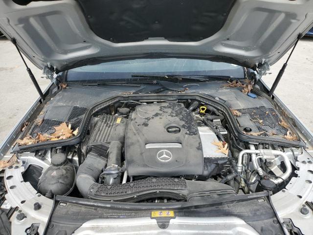 WDDWJ4KBXHF409067 - 2017 MERCEDES-BENZ C 300 4MATIC SILVER photo 11