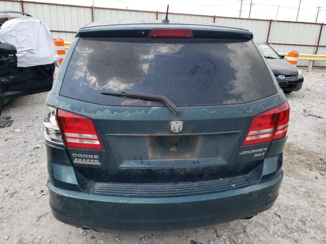 3D4GG57V69T504600 - 2009 DODGE JOURNEY SXT GREEN photo 6