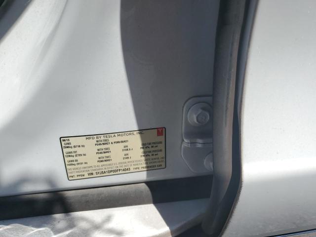 5YJSA1DP0DFP14043 - 2013 TESLA MODEL S Ağ foto 12