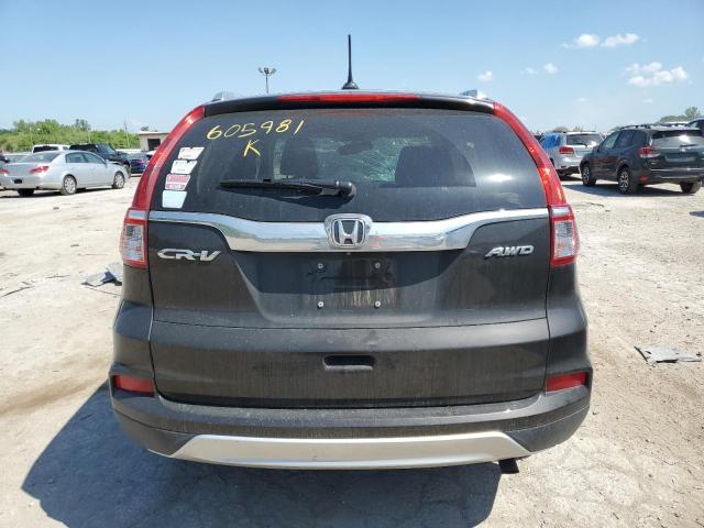 2HKRM4H74GH605981 - 2016 HONDA CR-V EXL BLACK photo 6