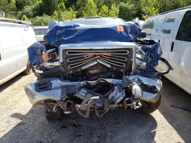 1GT22XEG6FZ537297 - 2015 GMC SIERRA K2500 HEAVY DUTY BLUE photo 5