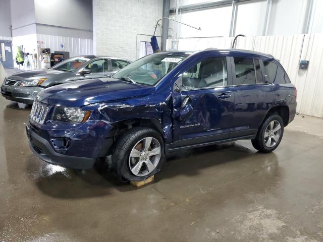 1C4NJCEA2GD807046 - 2016 JEEP COMPASS LATITUDE BLUE photo 1