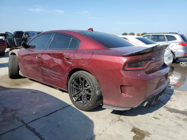 2C3CDXCT4KH722204 - 2019 DODGE CHARGER R/T BURGUNDY photo 2