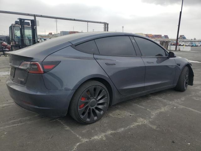 5YJ3E1EC2PF548438 - 2023 TESLA MODEL 3 灰色 照片 3
