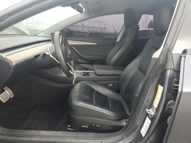 5YJ3E1EC2PF548438 - 2023 TESLA MODEL 3 灰色 照片 7