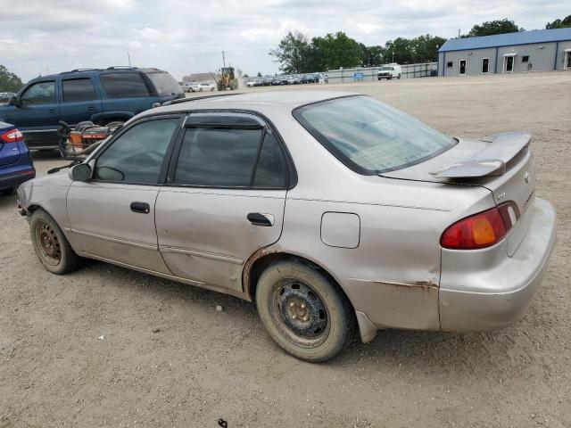 2T1BR12EXYC289371 - 2000 TOYOTA COROLLA VE BEIGE photo 2