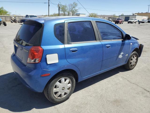 KL1TD62695B303190 - 2005 CHEVROLET AVEO BASE Mavi foto 3