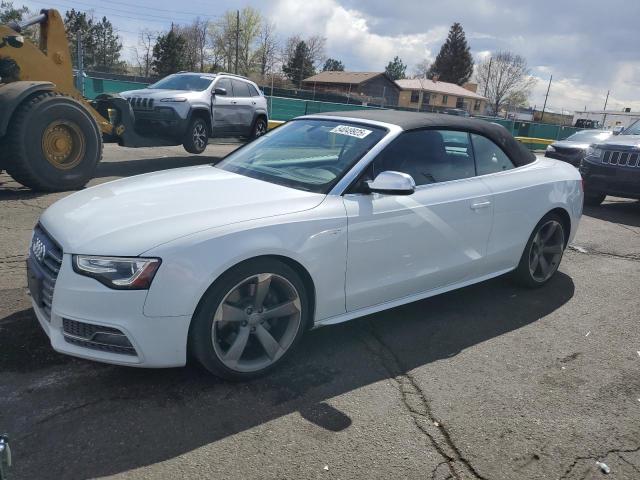 WAUCGAFH8FN002826 - 2015 AUDI S5 PREMIUM PLUS WHITE photo 1