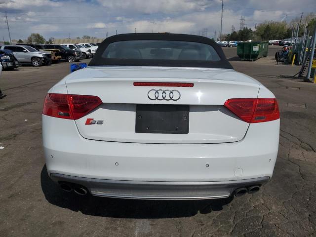 WAUCGAFH8FN002826 - 2015 AUDI S5 PREMIUM PLUS WHITE photo 6