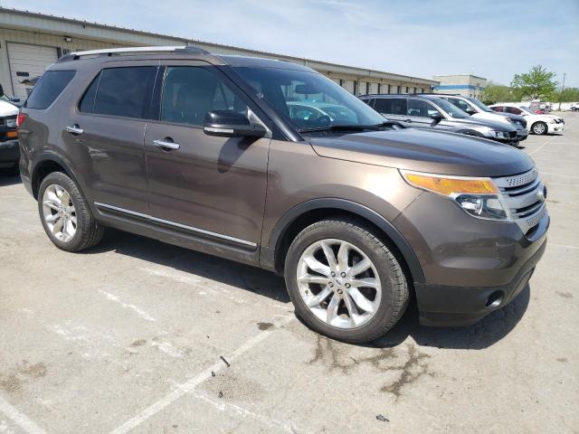 1FM5K8D82FGB17315 - 2015 FORD EXPLORER XLT ყავისფერი ფოტო 4