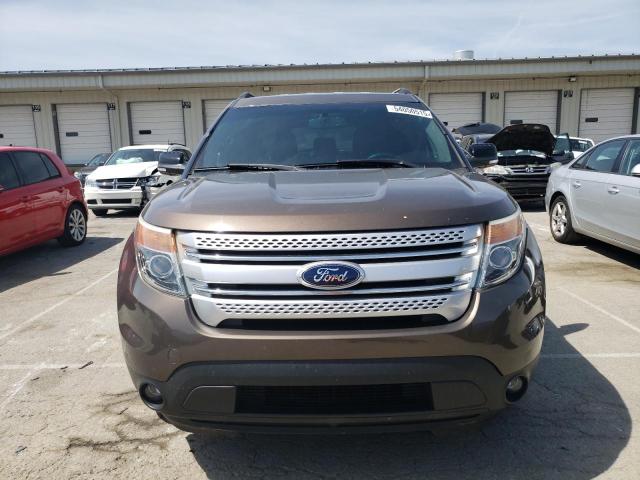1FM5K8D82FGB17315 - 2015 FORD EXPLORER XLT ყავისფერი ფოტო 5